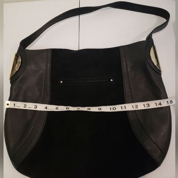 B Makosky Suede And Leather Bag - Picture 7 of 7